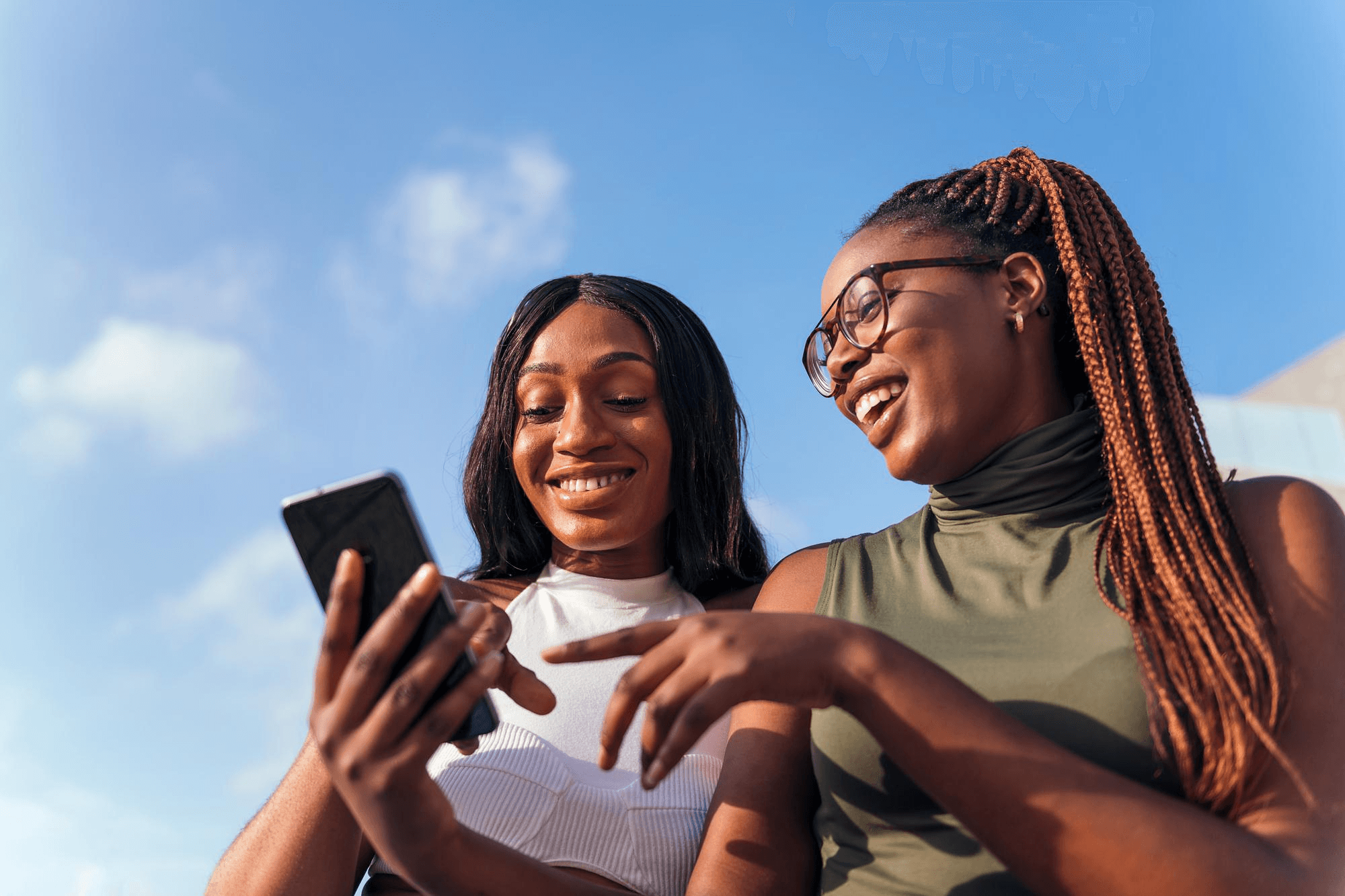 Friends using CoinSend together